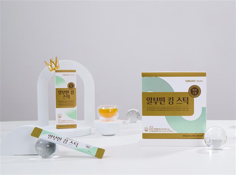 대원제약, 휴대성 높인 ‘알부민 킹 스틱’ 선봬
