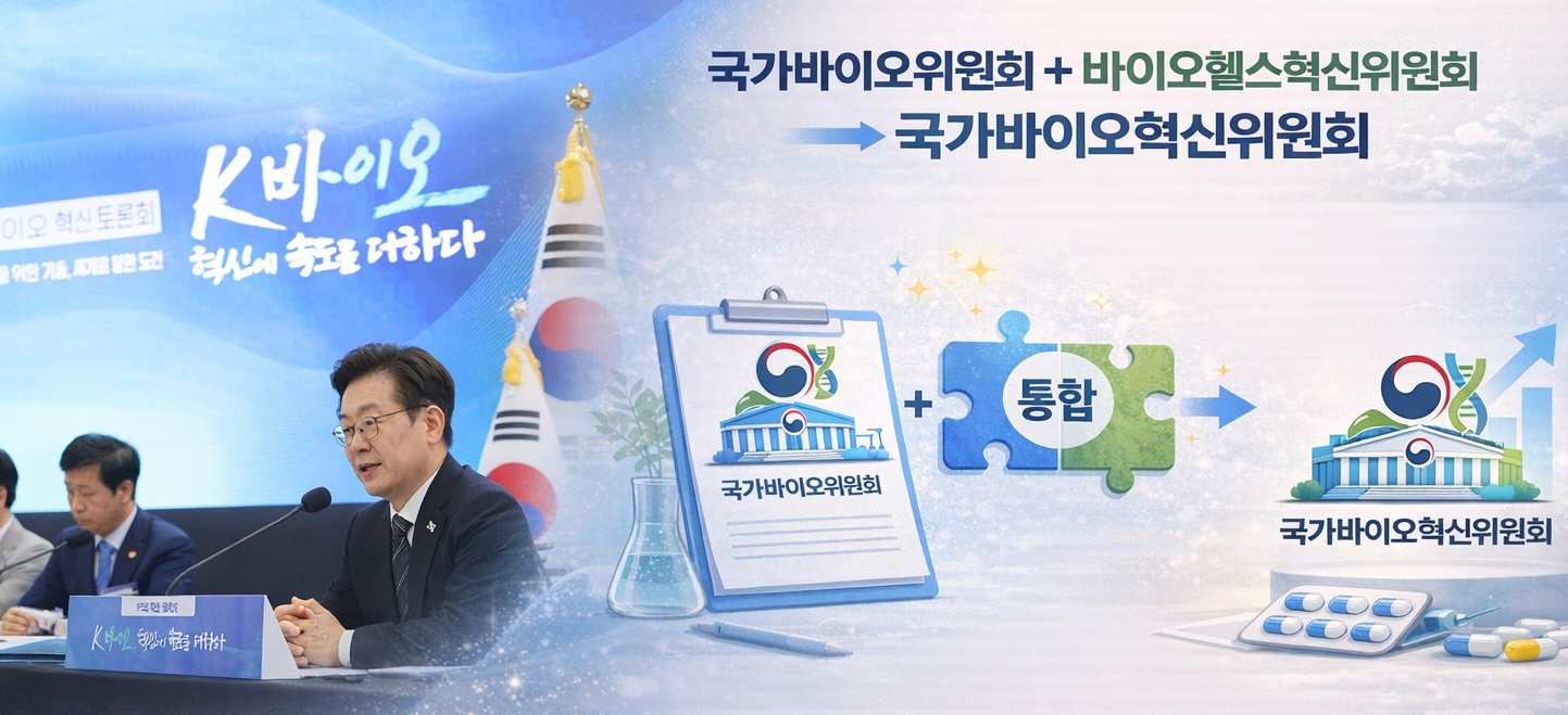 국가바이오위 역사 속으로…총리 직속 바이오혁신위원회 온다