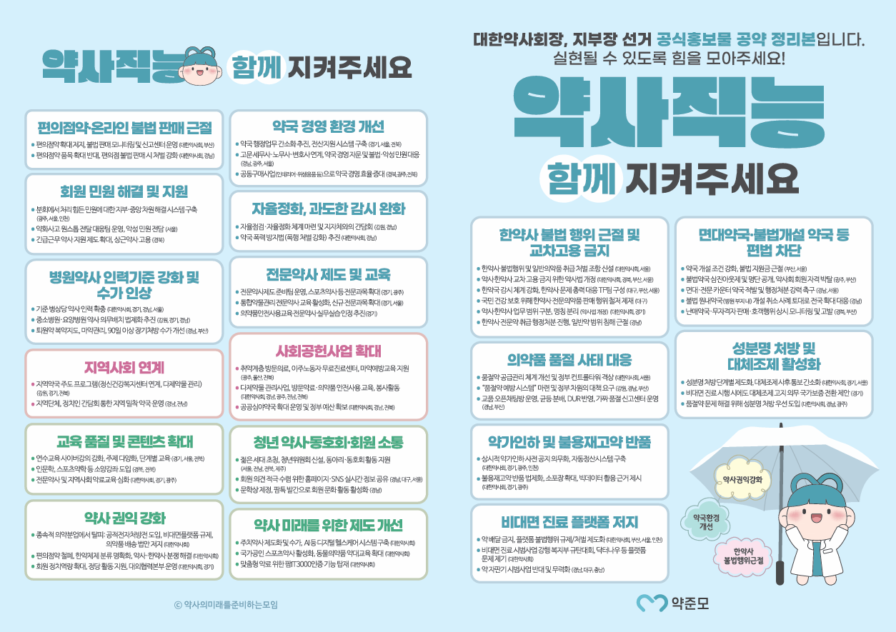 "공약은 선언이 아닌 책임" 약준모, 대의원 역할 강조