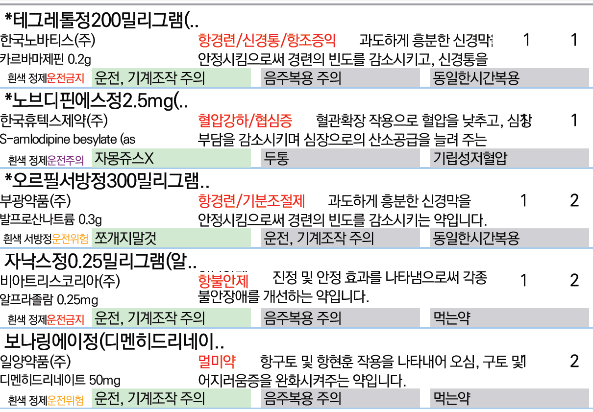 운전주의·금지 한눈에…굿팜 AI 차트 약국 시스템 선보여