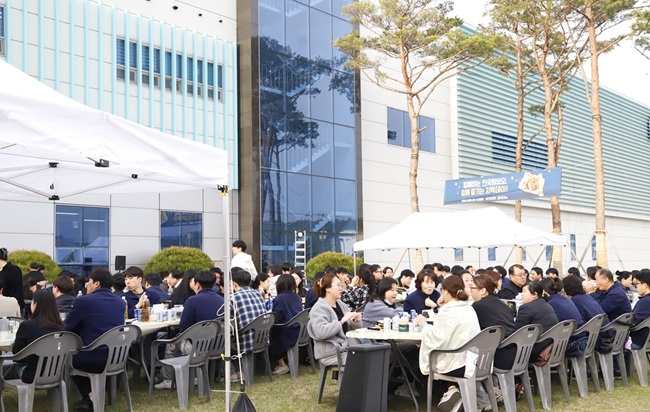 한국팜비오, 충주공장 ‘치맥데이’ 개최…부서 간 교류 확대