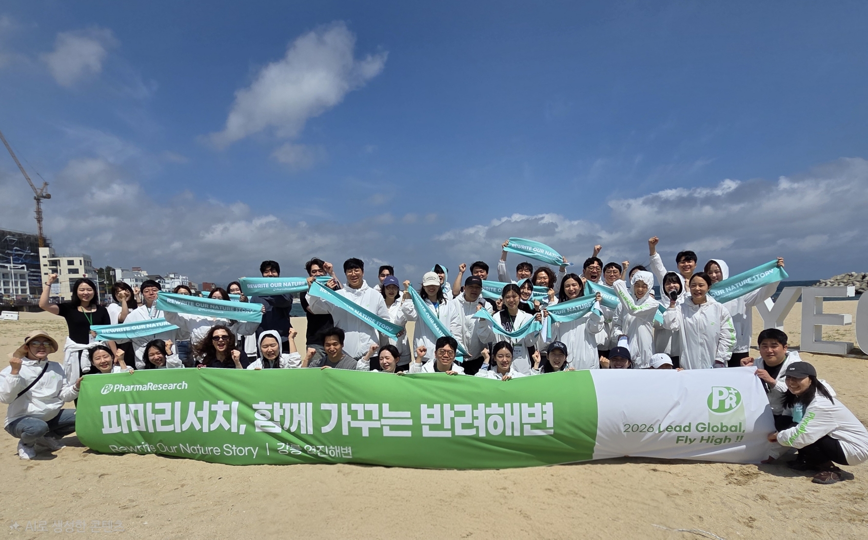 파마리서치, 해양 정화 활동 전개…ESG 실천 강화