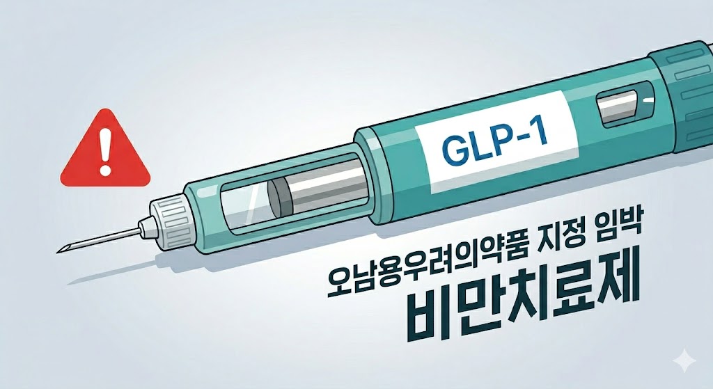 GLP-1 비만약 오남용우려약 지정 행정 예고