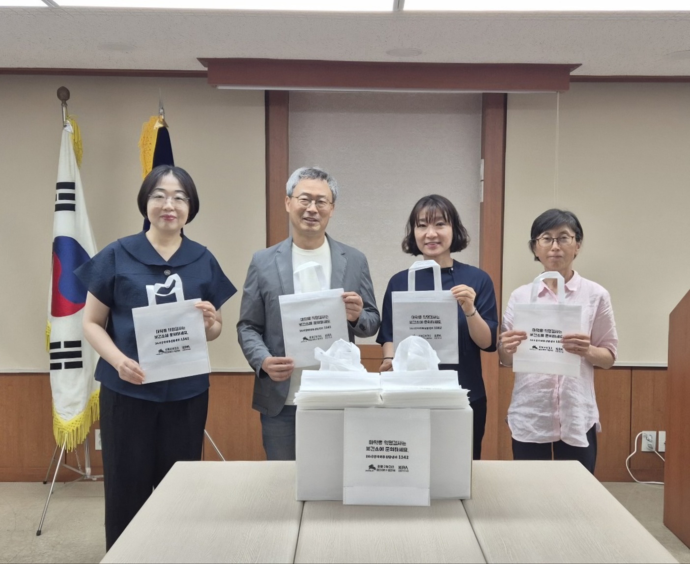 은평구약, 마약 예방 홍보용 부직 봉투 제작 캠페인 진행