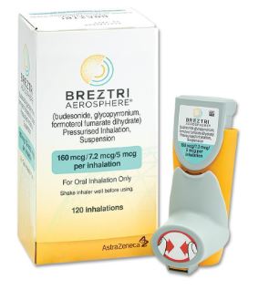 COPD 3제 흡입제 '브레즈트리', 약가협상 돌입