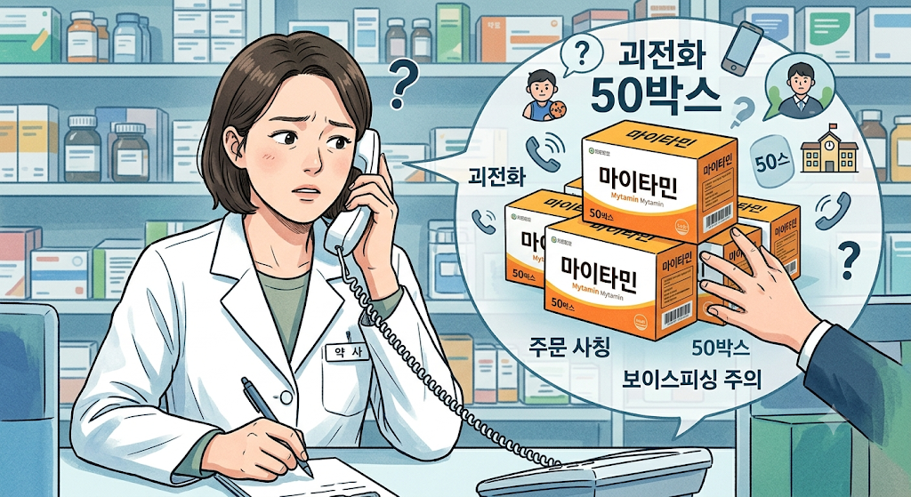 "건기식 50박스 주문할게요"…약국에 걸려오는 '수상한 전화'