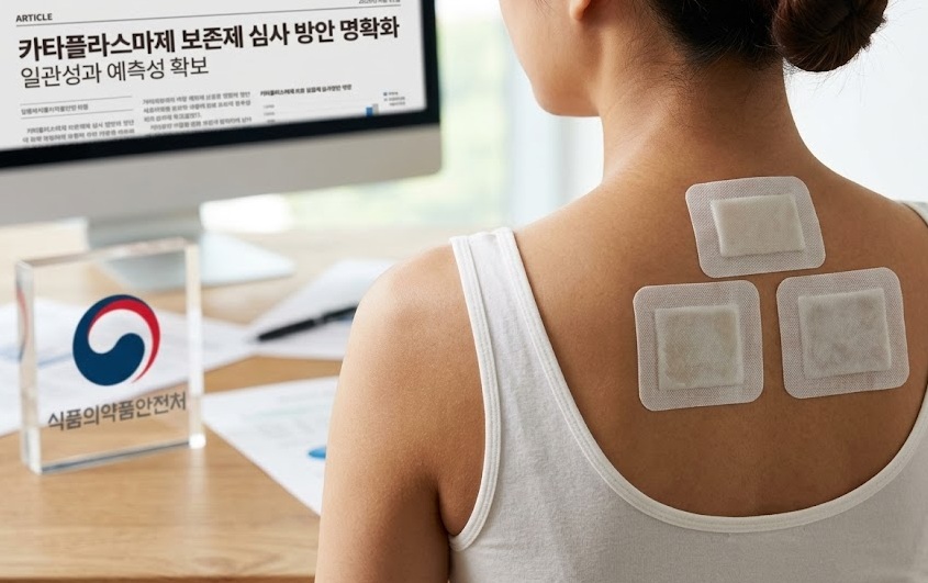 일반약 '카타플라스마제' 보존제 지침 마련…개발난제 해소