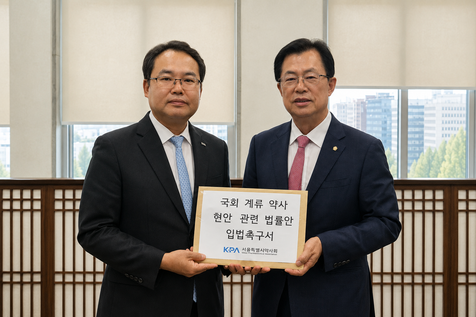 서울시약, 이만희 복지위원장 만나 약사 법안 조속 처리 요청