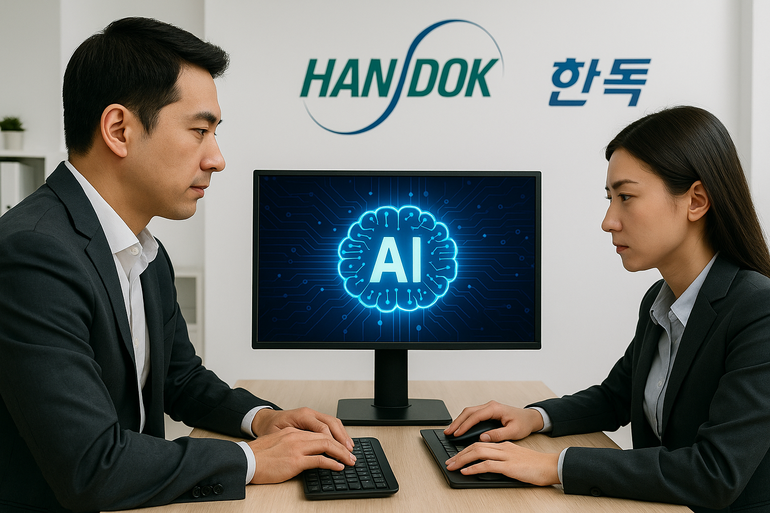 한독, 업무방식 AI로 재편…'전사 디지털 대전환' 속도