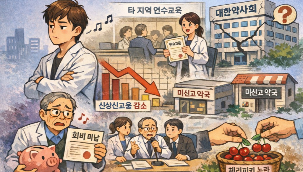 "약사도 각자도생"...낮아지는 신고율, 분회마다 숙제로