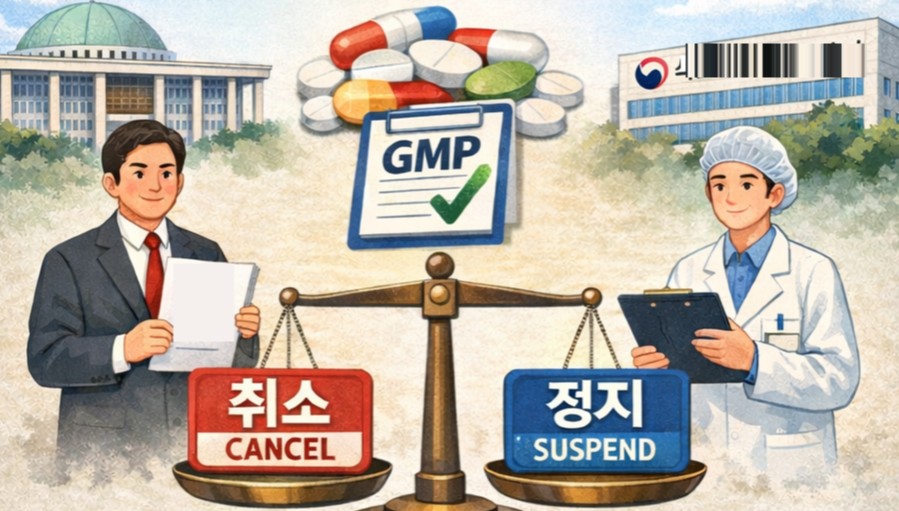 [단독] GMP, 한번 걸리면 끝?…이젠 '정지'로 숨통 튼다