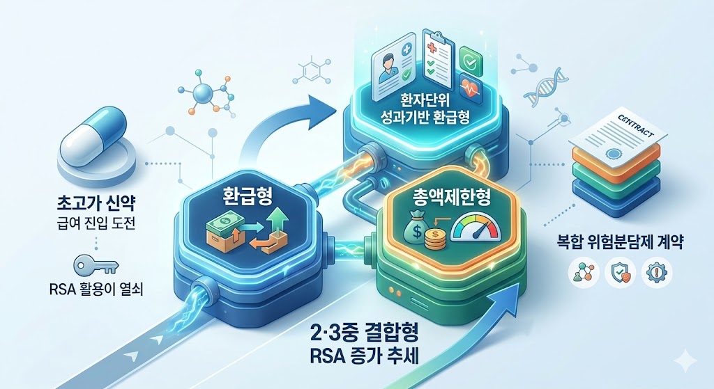 고가신약 등재 RSA 활용이 열쇠...2·3중 결합형 증가