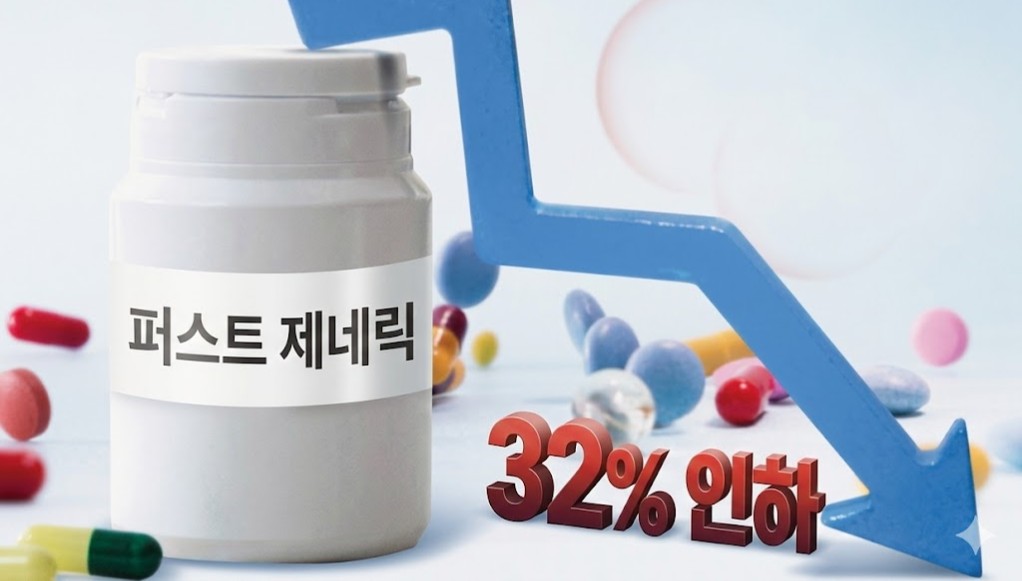 최고가 제네릭 약가 32% 인하 가능성…계단형에 숨은 파급력