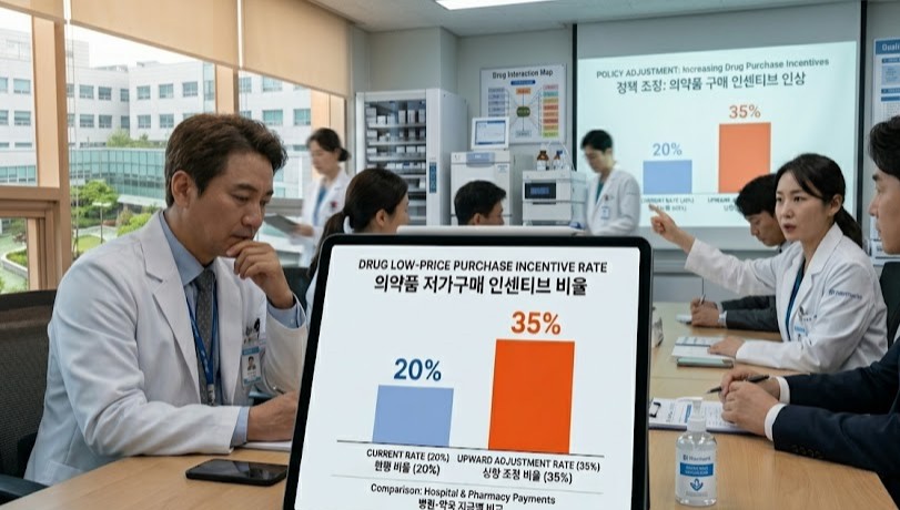 저가구매 장려금 비율 35% 상향땐 제약 6천억 손실 쇼크