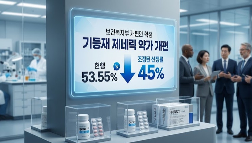위탁 제네릭 약가 21% 떨어진다…최고가도 인하 장치 가동