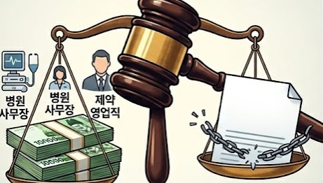 인테리어·식대 등 2억대 리베이트…의사-영업사원 집행유예