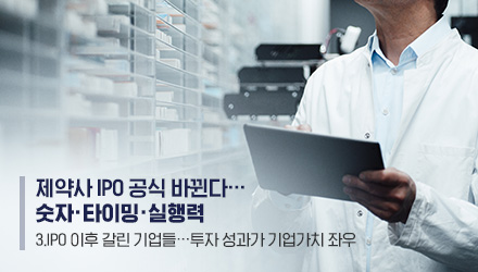 IPO는 끝 아닌 시작…중소 제약, 상장 후 전략이 운명 갈랐다