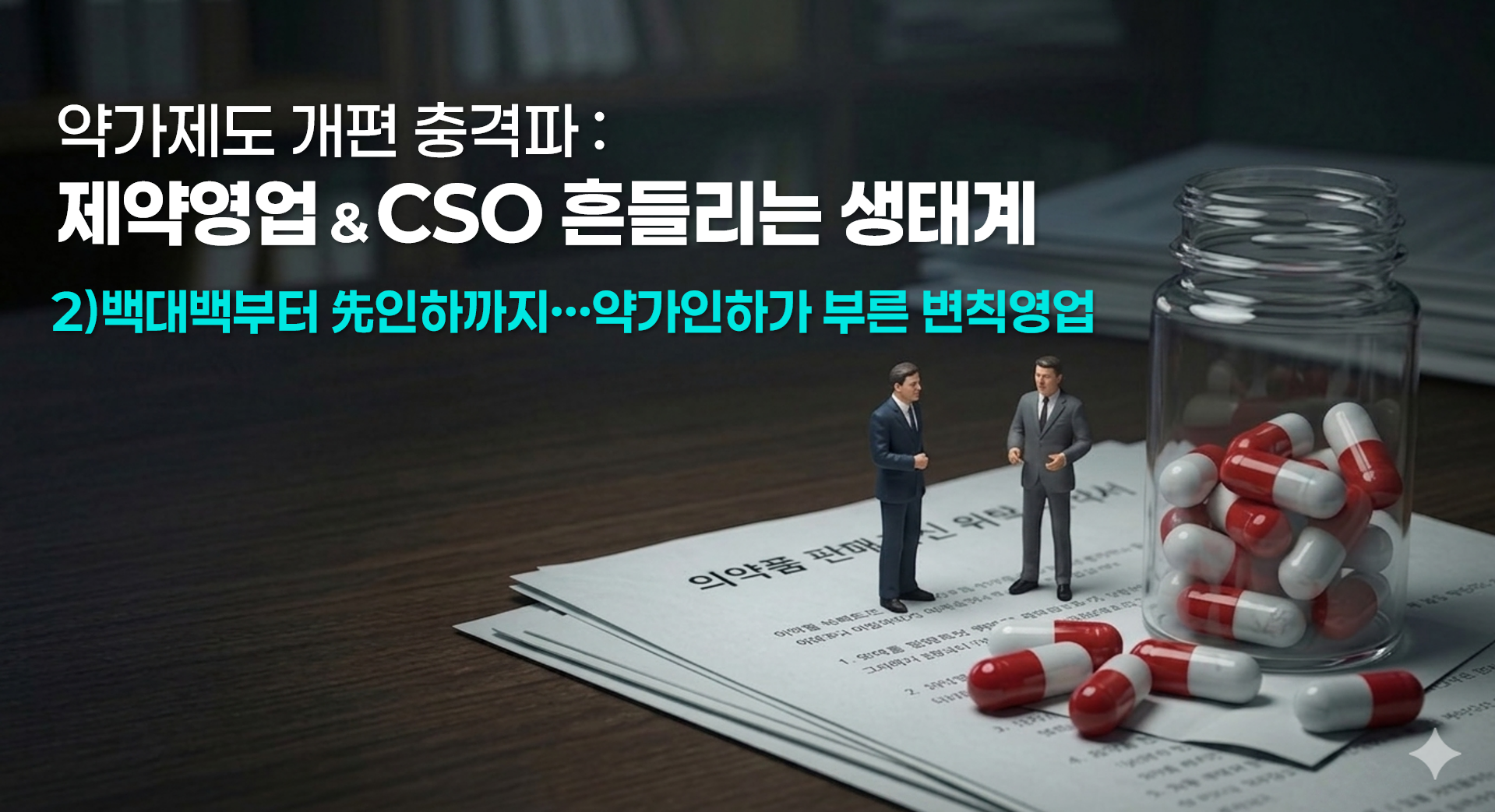 "팔수록 손해라도 일단 잡자"…제약업계 변칙 영업 확산