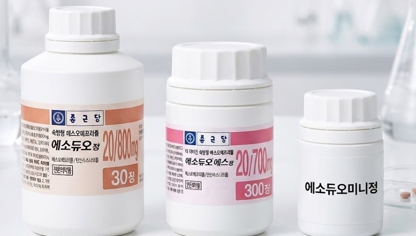PPI+제산제, 소형화 전략...종근당 '에소듀오미니' 등재
