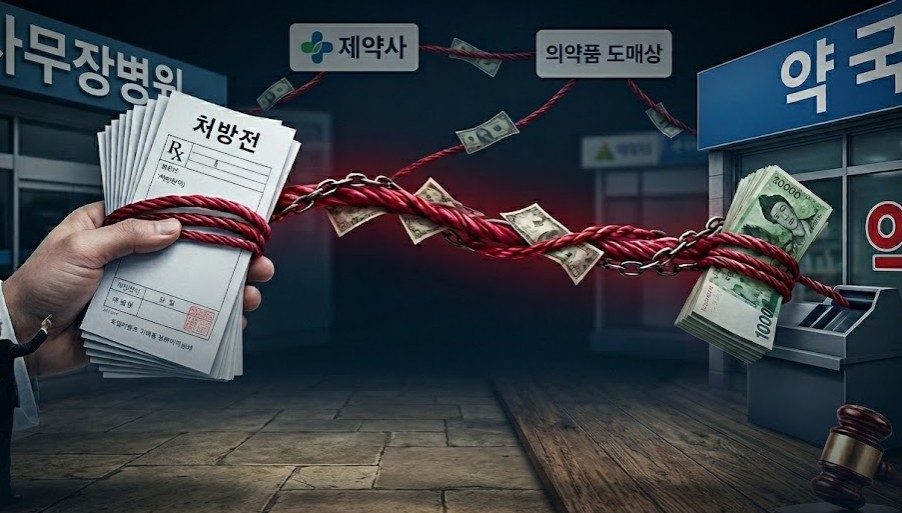 리베이트 사무장병원, 처방 몰아주고 약국 수익 절반 챙겨