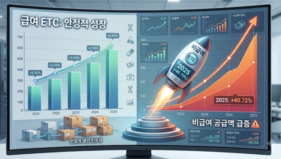 지난해 ETC 비급여 공급액 41% 급증...비만치료제 등 영향