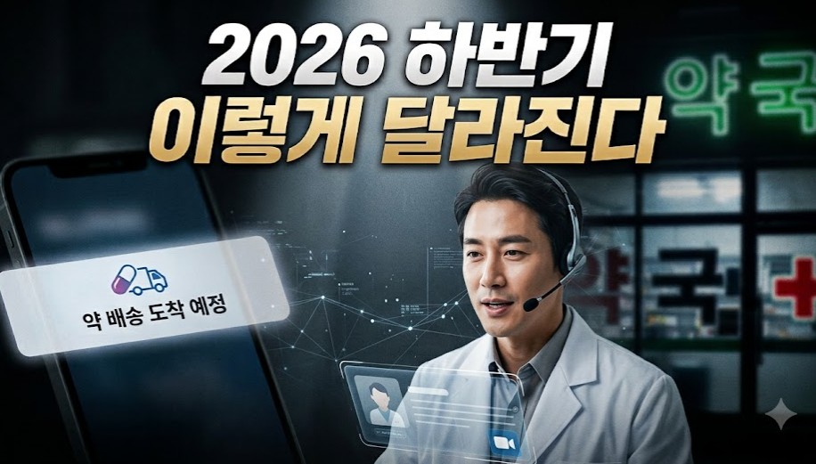 네트워크약국 차단, 비대면 진료...하반기 이렇게 달라진다