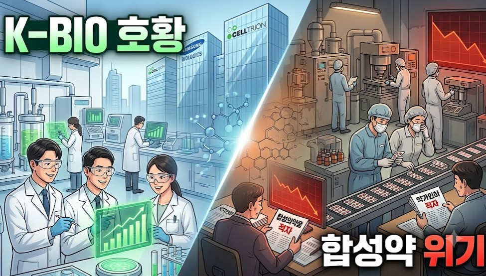 K-바이오가 견인한 무역흑자…전통 제약 합성약은 '만성 적자'