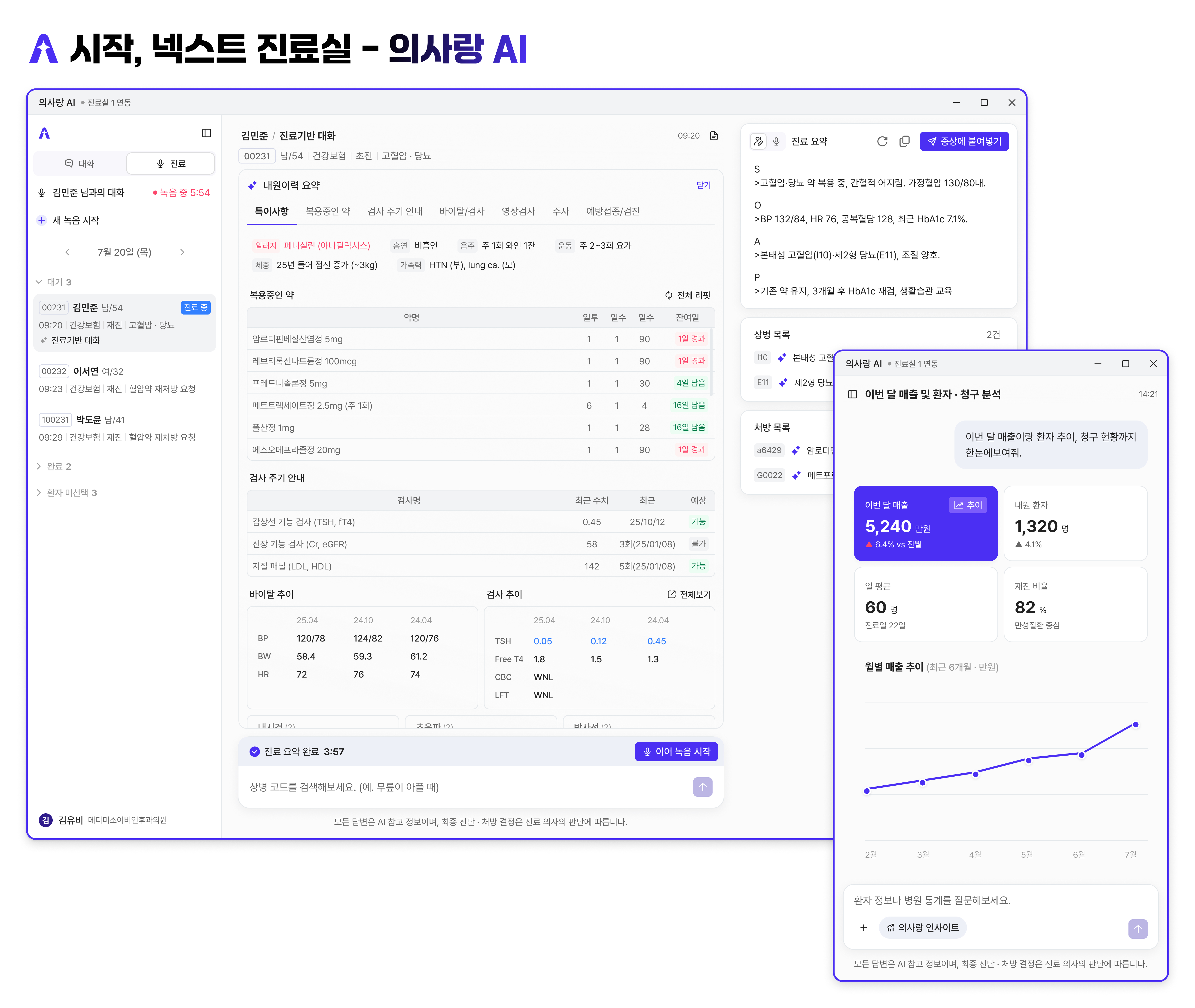 GC메디아이, 의사랑 AI로 진료기록 자동화
