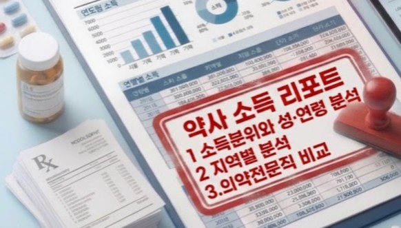의사 연 소득 4억원…치과 2.2억·한의사 1.2억·약사 1억