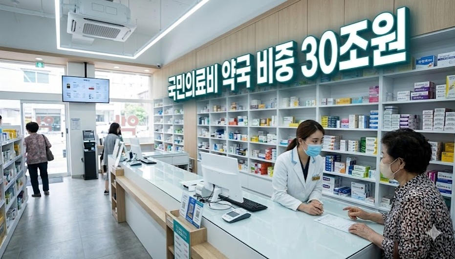 국민의료비 약국 지출 '30조 시대'…조제중심 구조 고착화